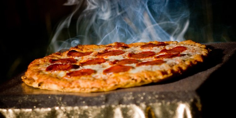 Hot pizza