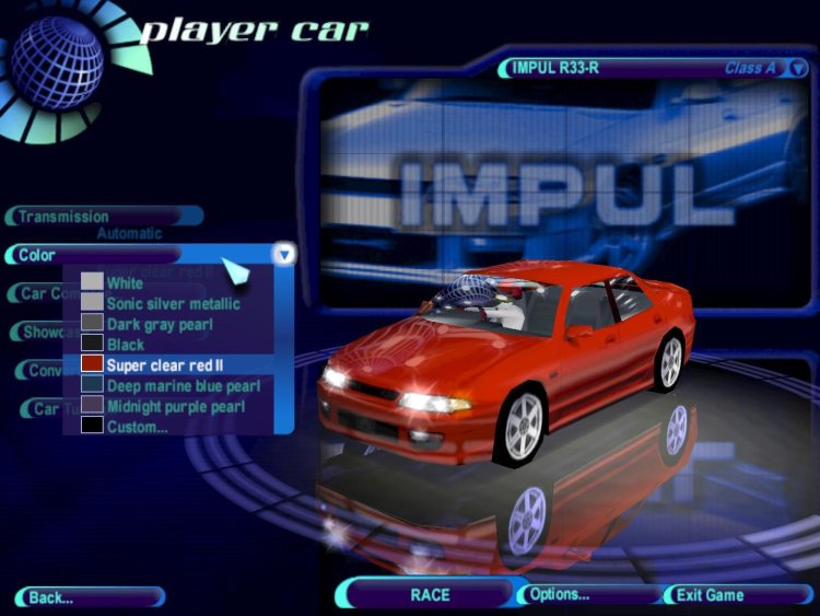 NFS Underground 2 Garage