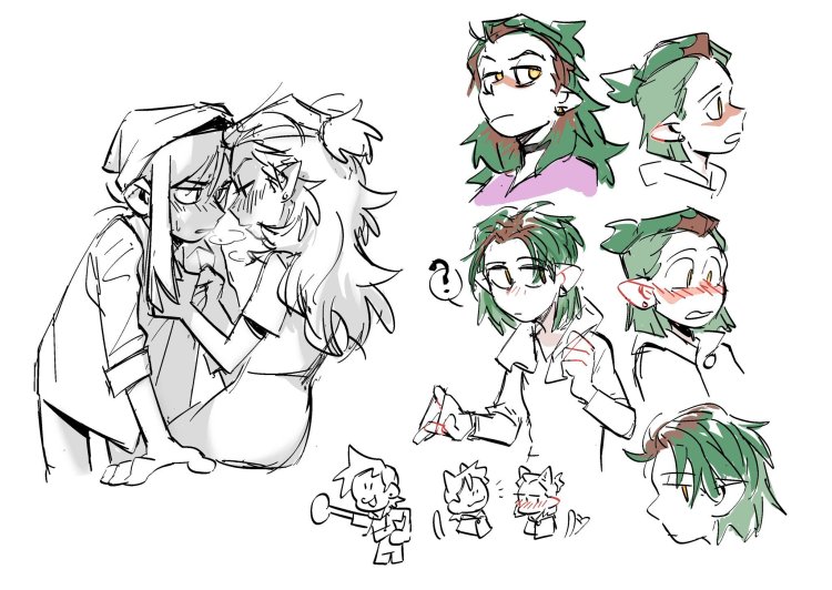 Emiti and Luz Yuri owl house