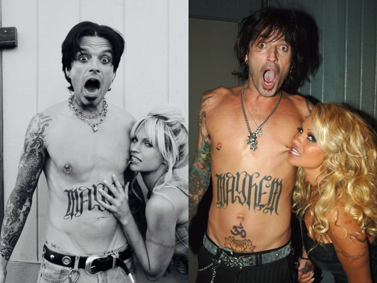 Pamela Anderson and Tommy Lee