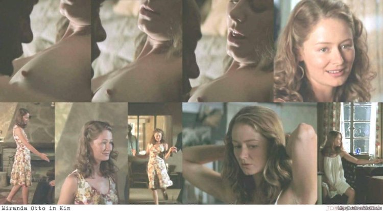 Miranda Otto in a swimsuit