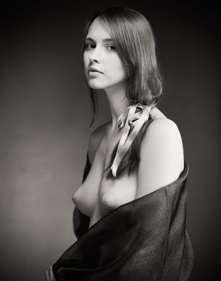 Portrait photography of nude