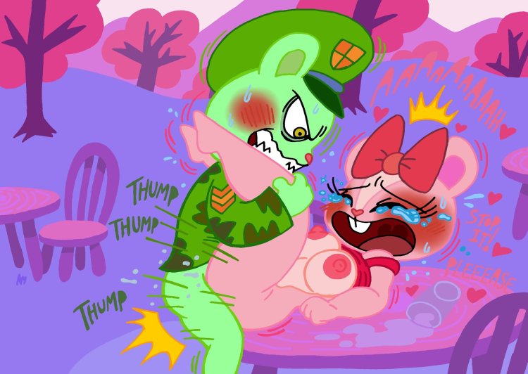 Happy Tits Three Frends