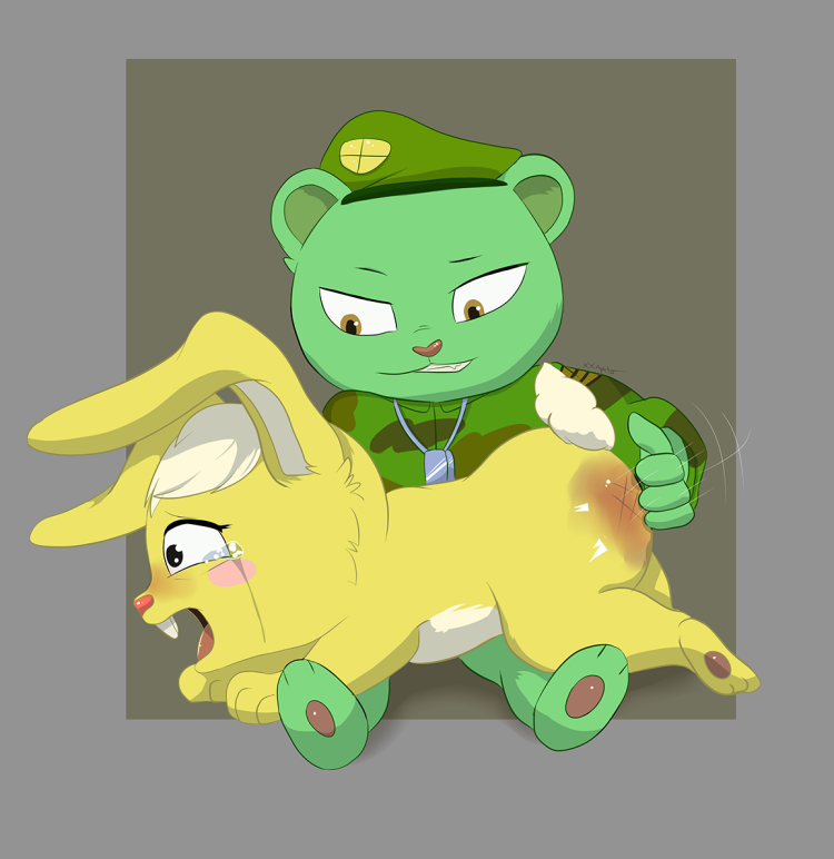 Happy 3 Khrench Parnioha in the style of anime