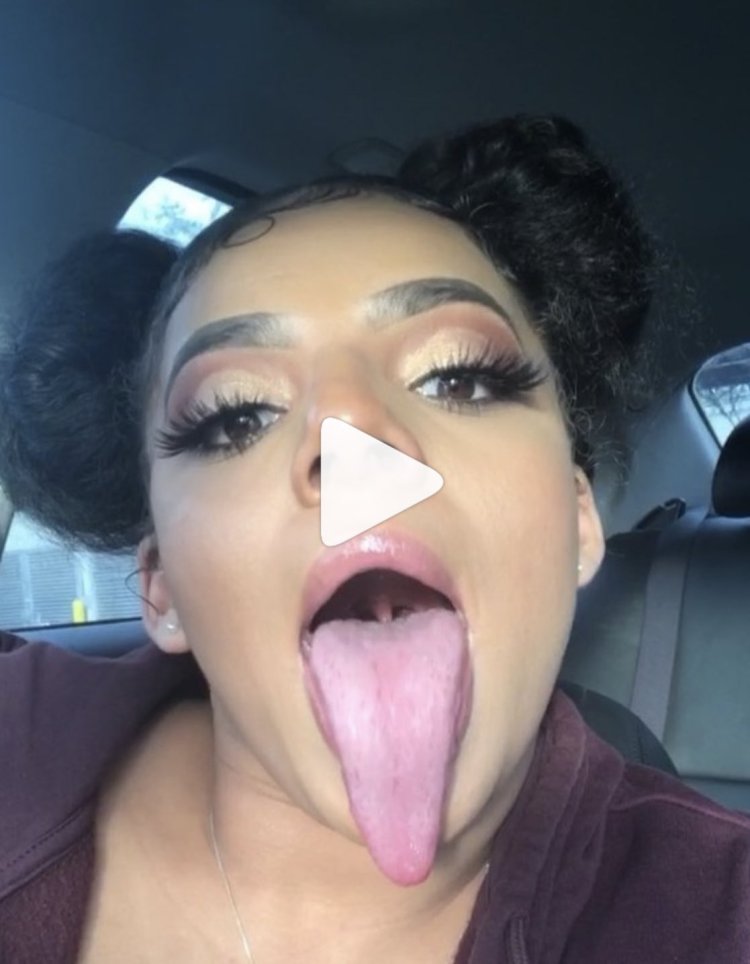 Cardi Bi Tongue