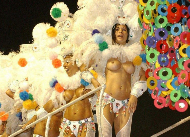 Naked carnival in Mordovia