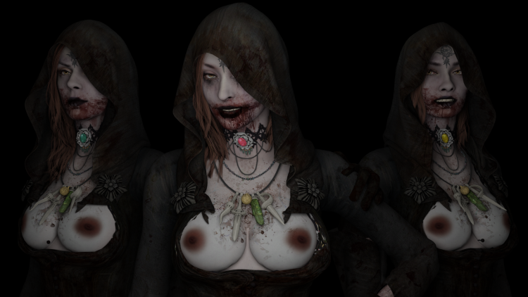 Resident Evil Village Lady Dimitrescu Naked