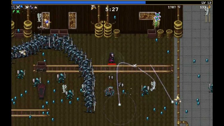 Coffin in the insane forest Vampire Survivors