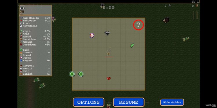 Vampire Survivors game 2021