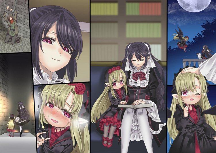 Bishoujo vampire ni bonyuu drink bar ni sareru Hanashi