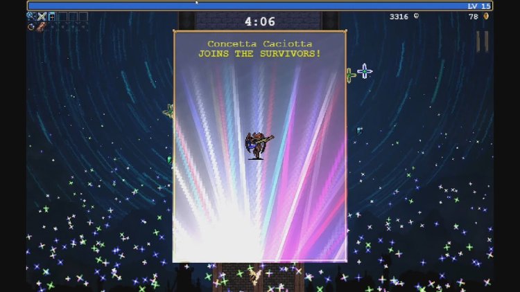 Vampire Survivor Tower Gallo Mirror