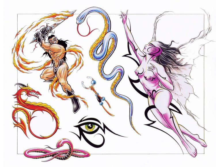 Tattoo salons sketches tattoo