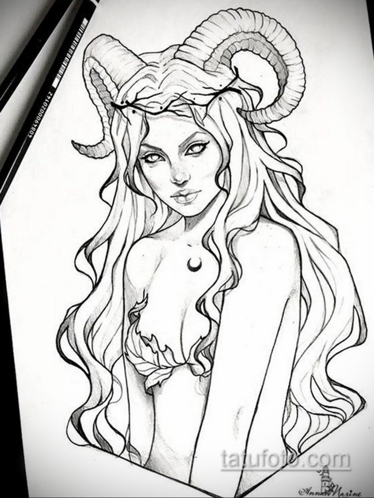 Demoness sketch