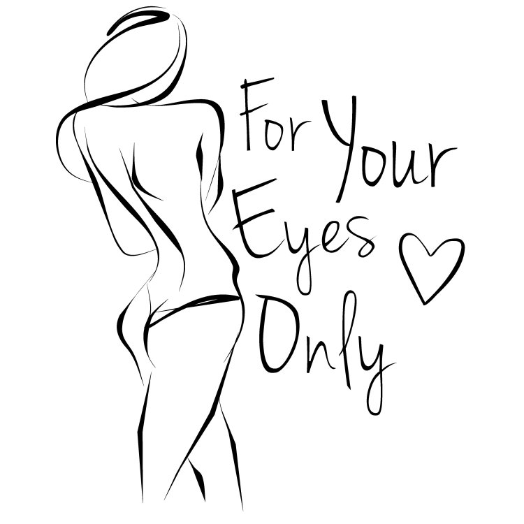 Beautiful figure of a girl drawing