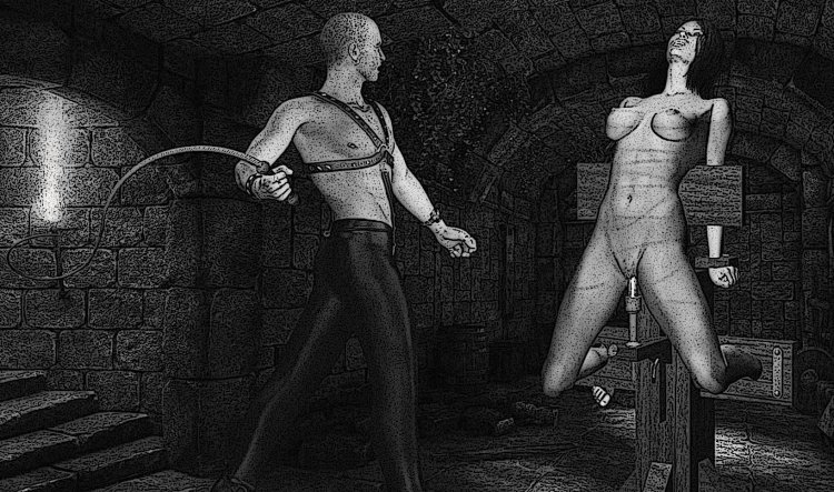 The torture of naked women