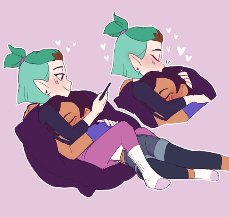 House of the owl of Emiti and Luz kiss