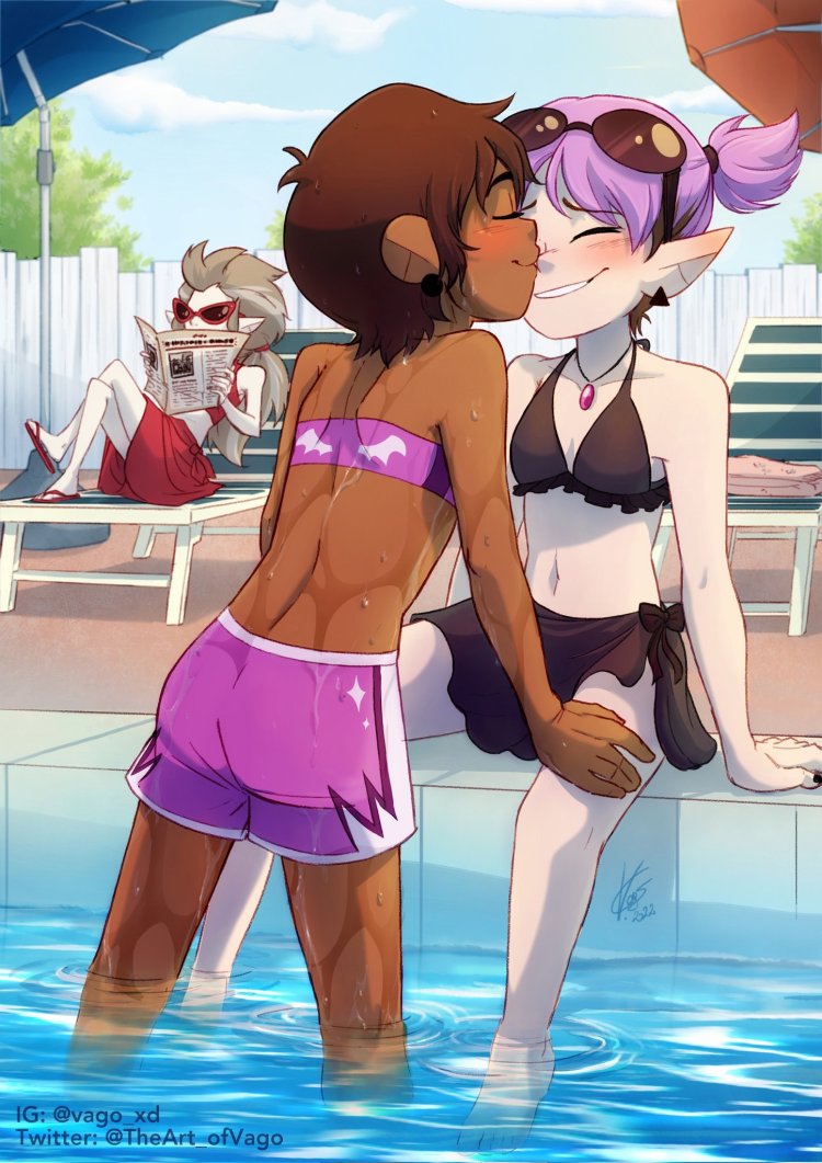 Dark Skin Yuri Vn