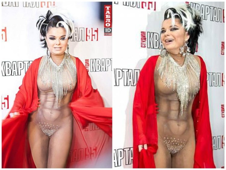 Naked singer Natasha Koroleva