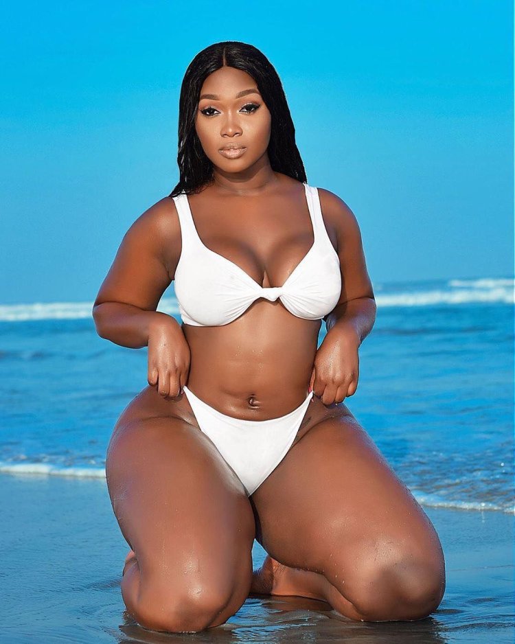 Ruthie Taye in a bikini