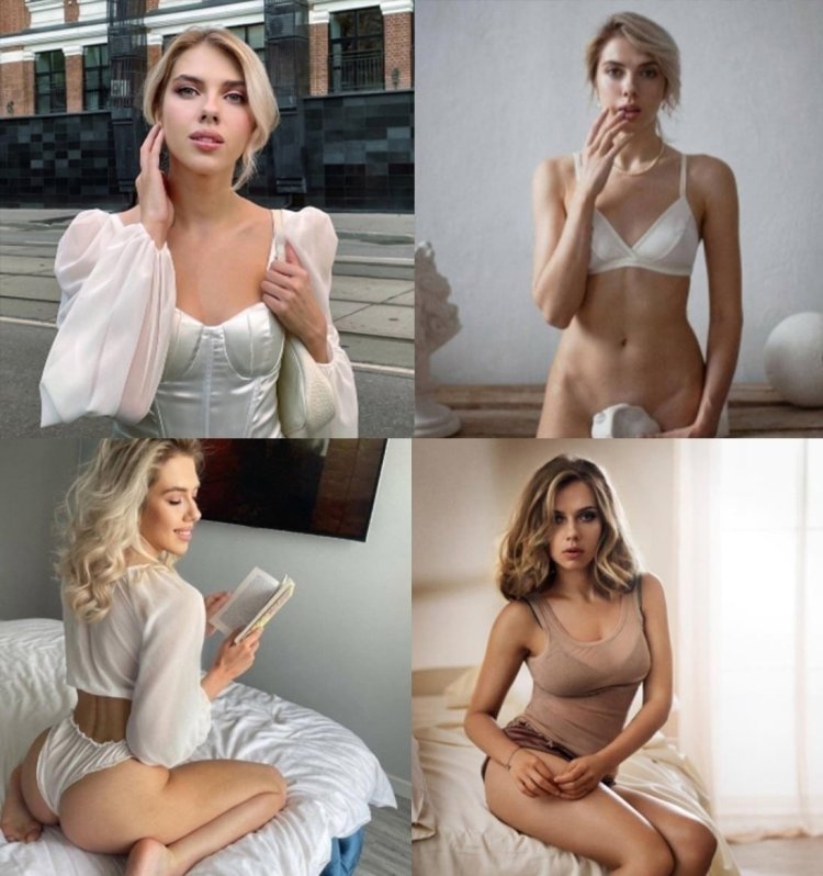 Russian copy Scarlett Johansson