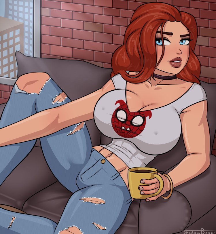 Mary Jane Marvel Spider Man PS4 XXX