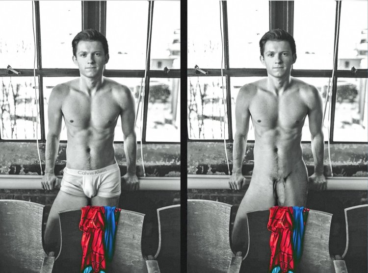 Tom Holland is completely naked