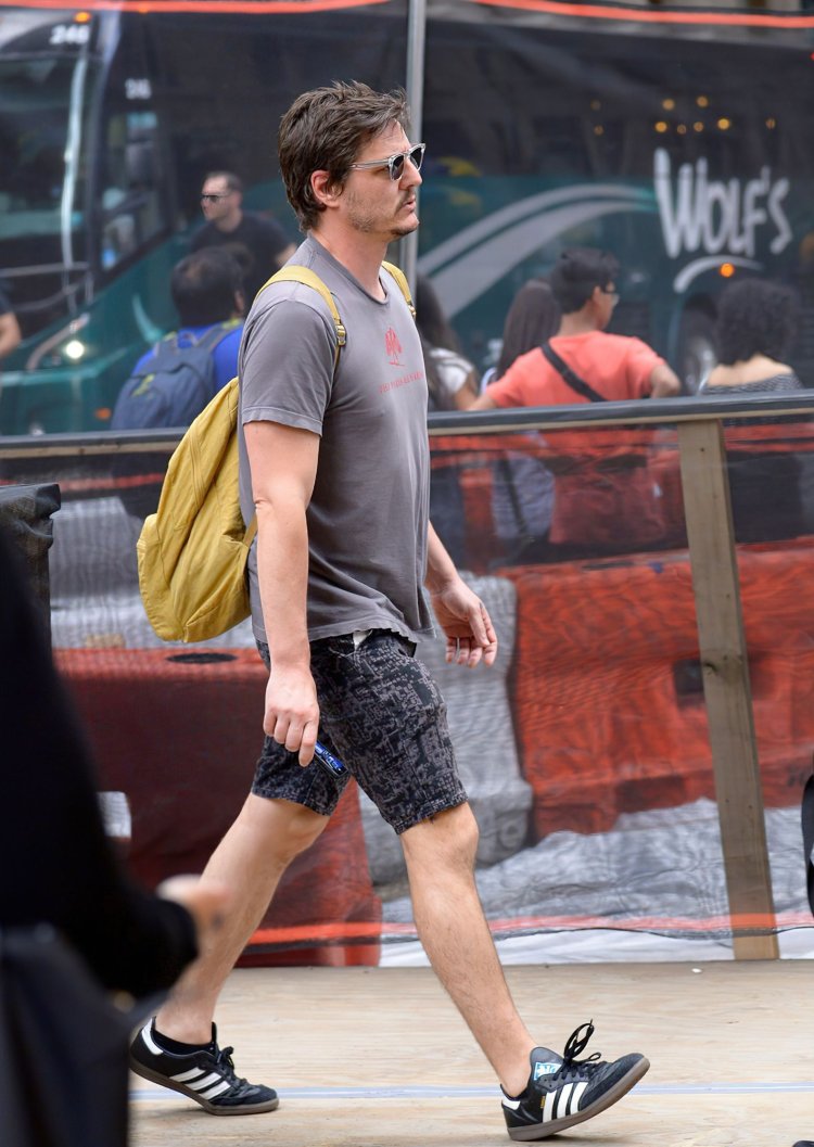 Pedro Pascal on the street
