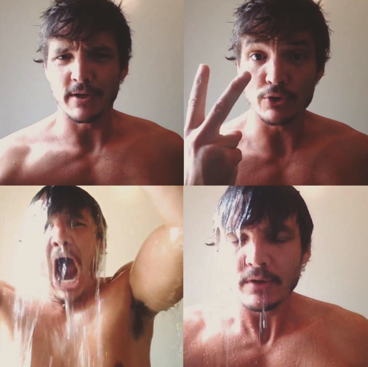 Pedro Pascal Selfie
