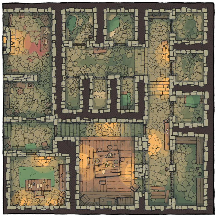 DND card dungeon prison