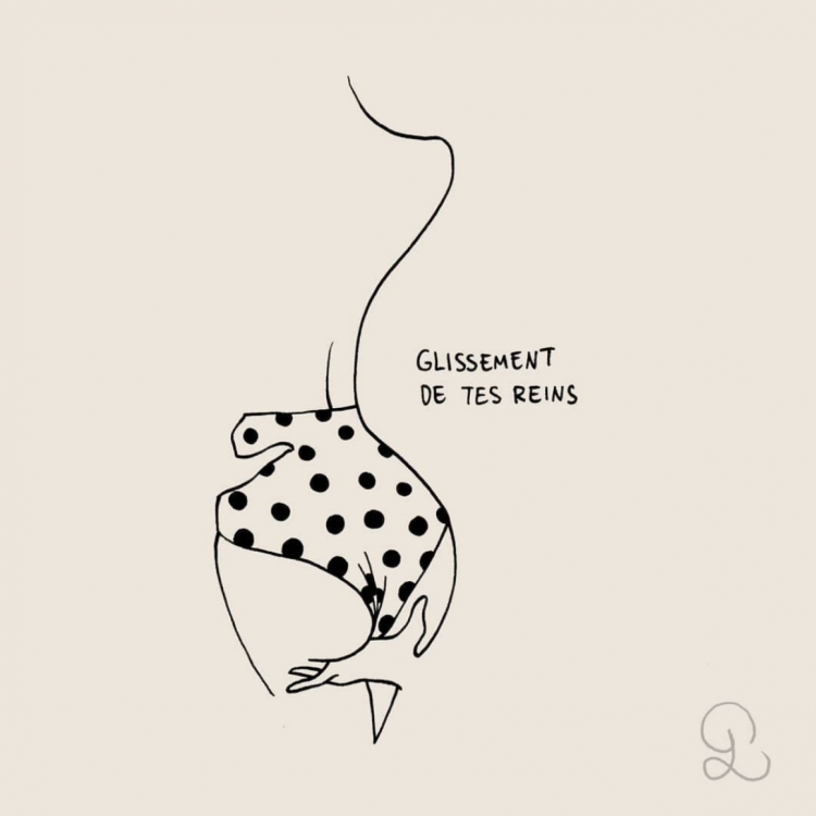 An artist hiding his name under the nickname Petites Luxures