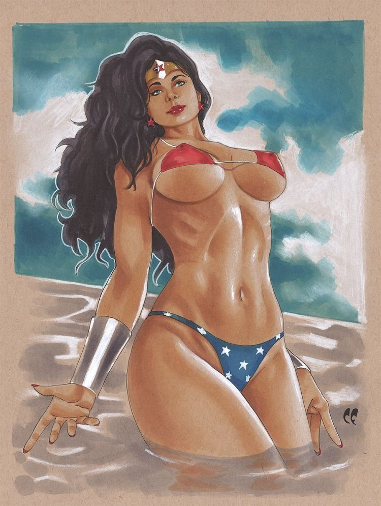 Diana Prince Wander Wumen Naked