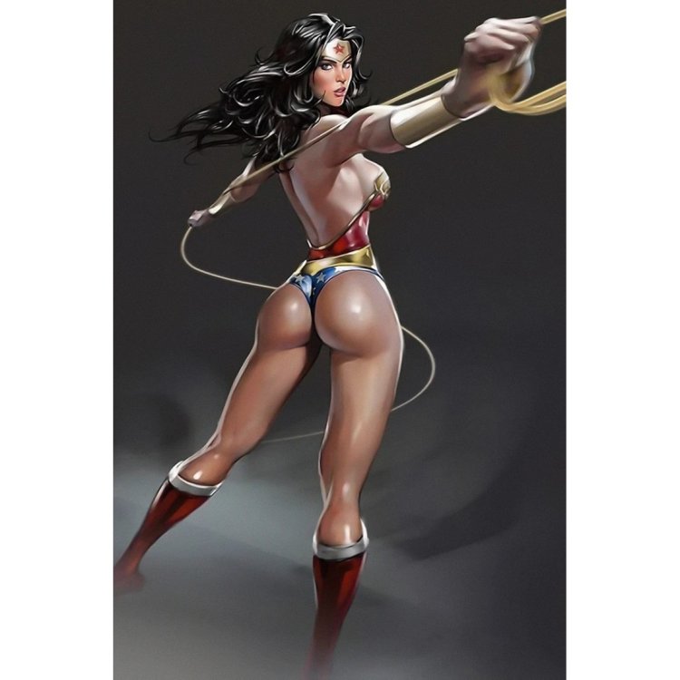 Comics Girls in Thongs