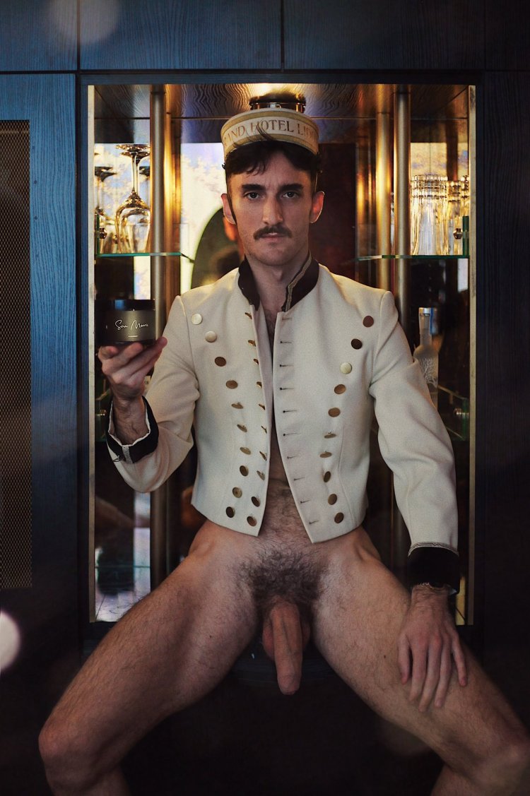 Sam Morris naked without panties