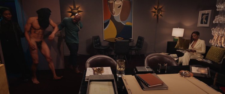 Man sews female panties