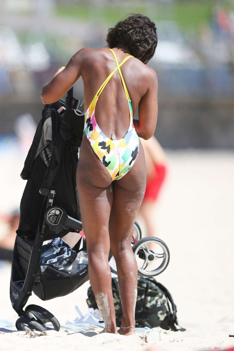 Kelly Rowland in a swimsuit