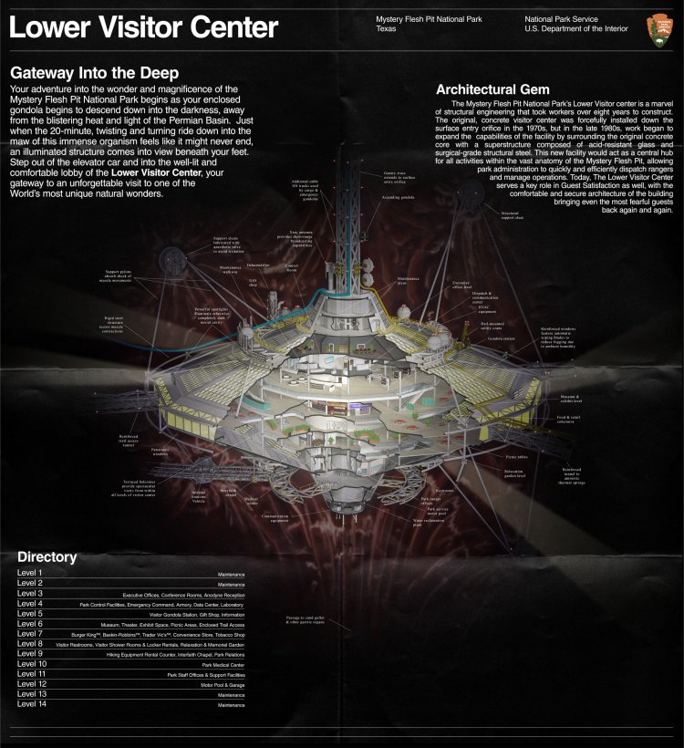 Mystery Flesh Pit National Park