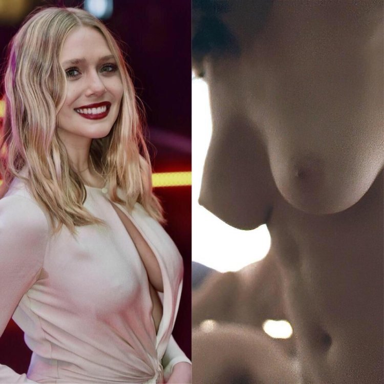 Elizabeth Olsen sexy breasts
