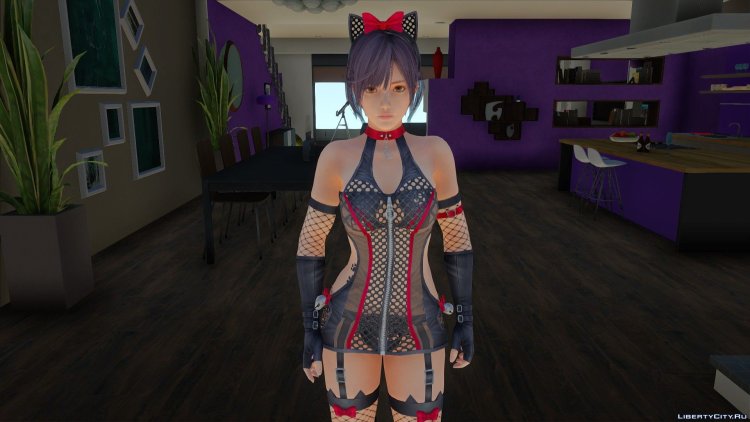 Skin in GTA San Violet suit