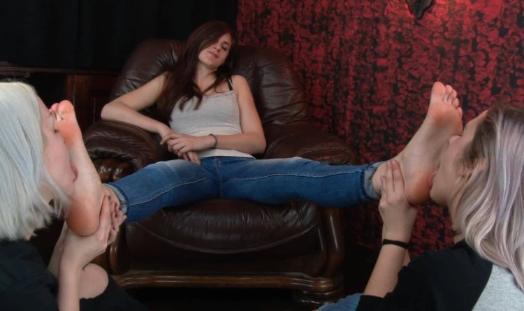 Lesbian foot fetish coercion