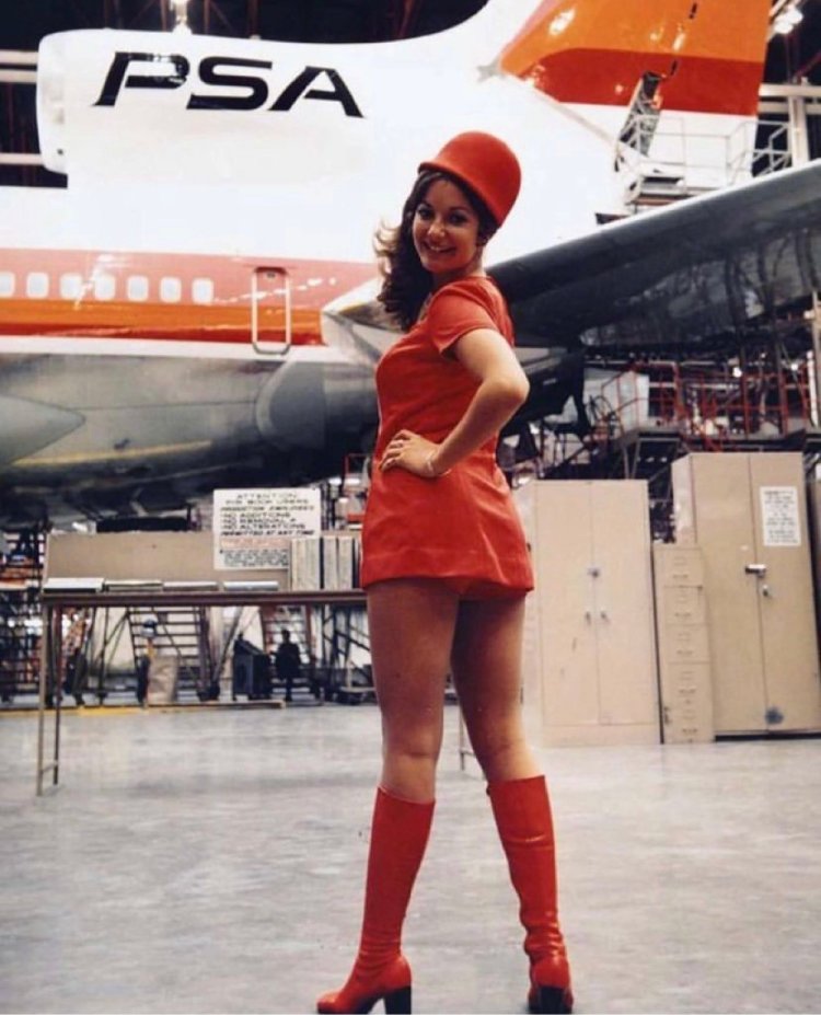 Pacific Southwest Airlines Stewardesses