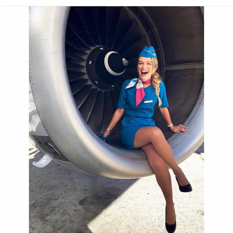 Elena Turgal Stewardess