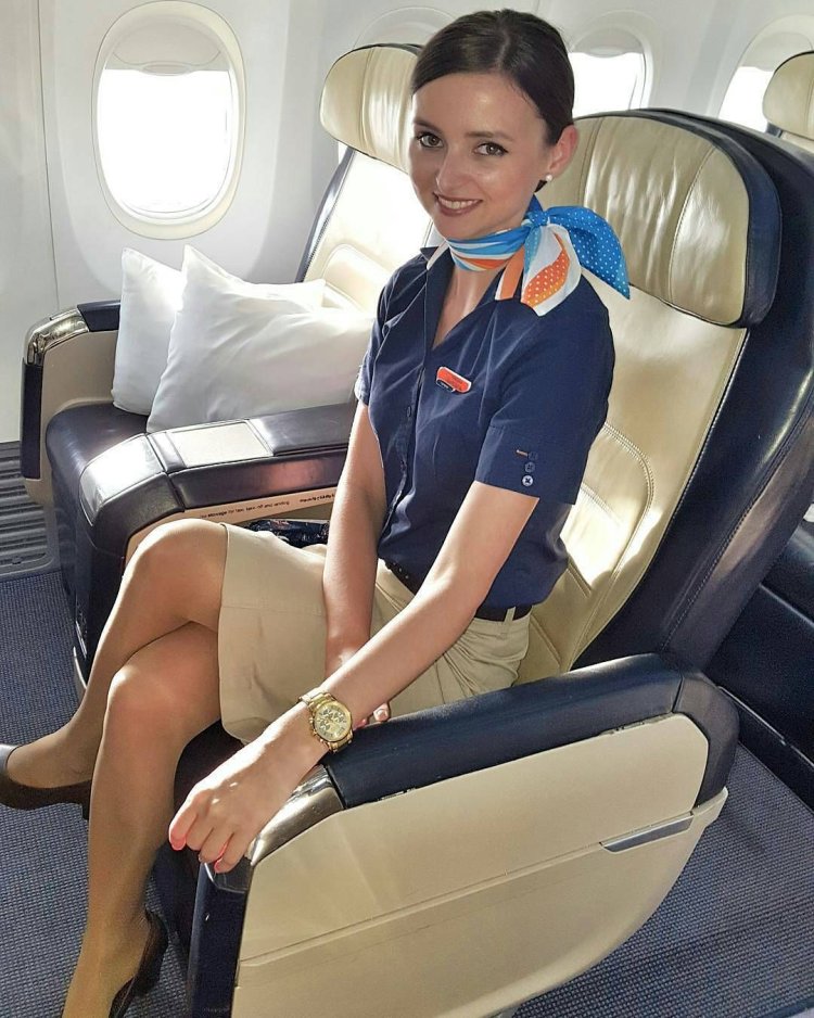 Flydubai stewardess