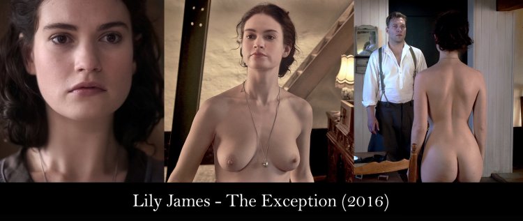 Actress Lily James Naked