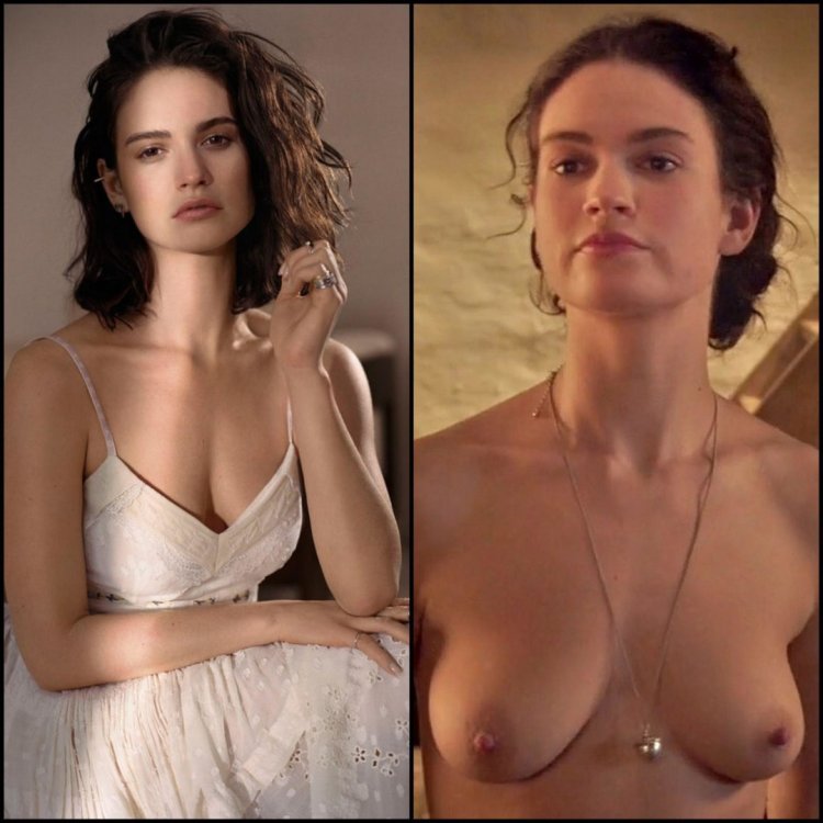 Lily James Playboy