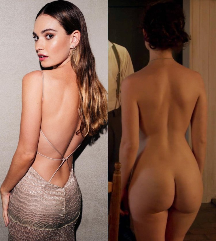 Lily James photo naked