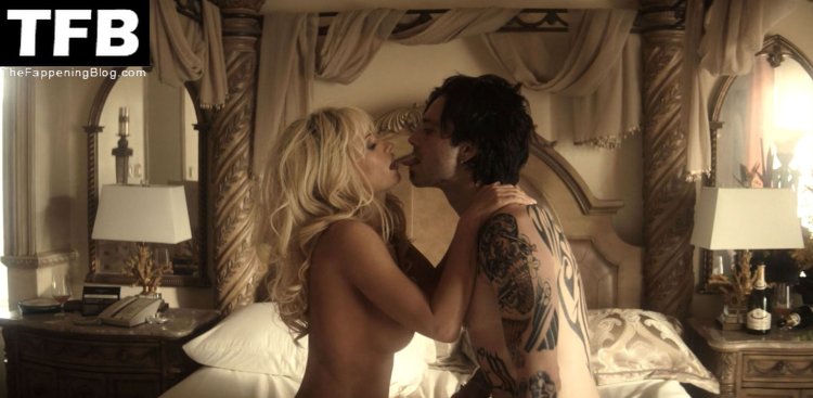 Lily James Naked Pam and Tomi Tits