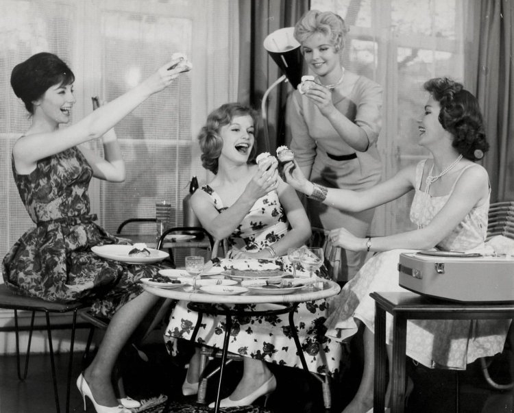 Gathering with friends