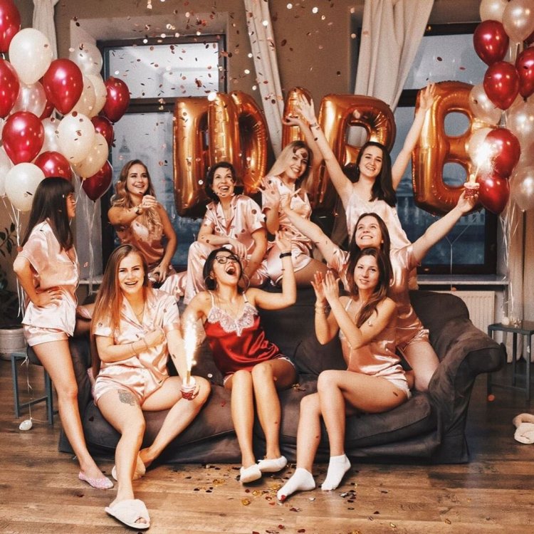 Pajama party for girls