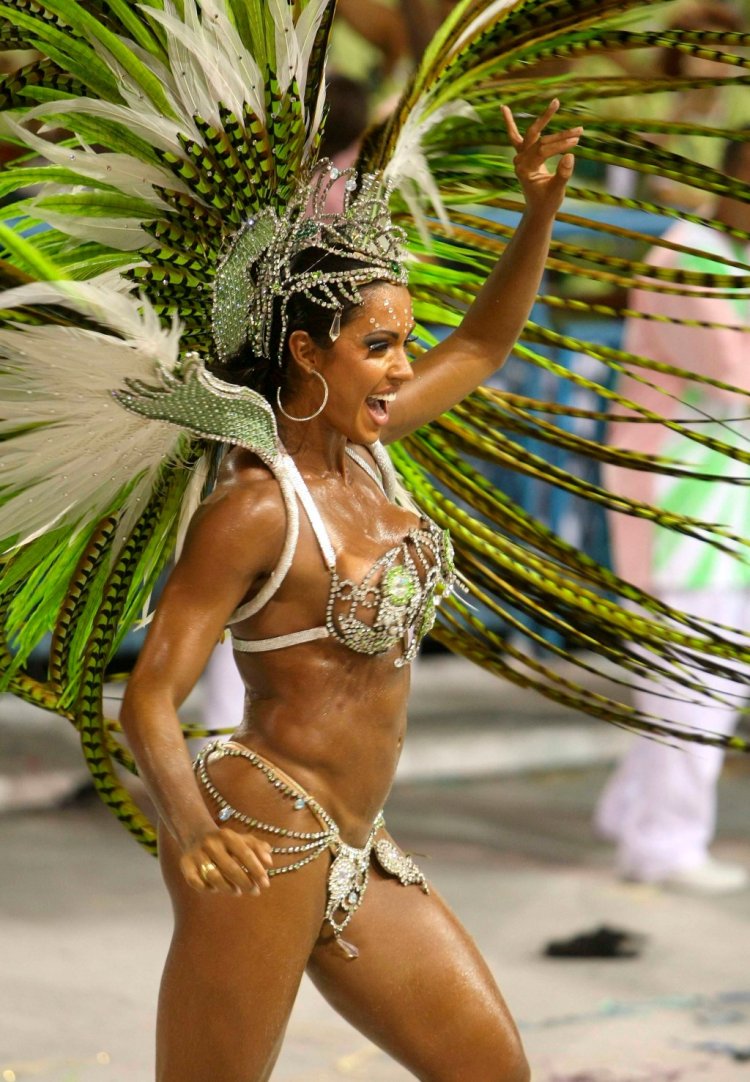 Rio de Janeiro Carnival Women Indians