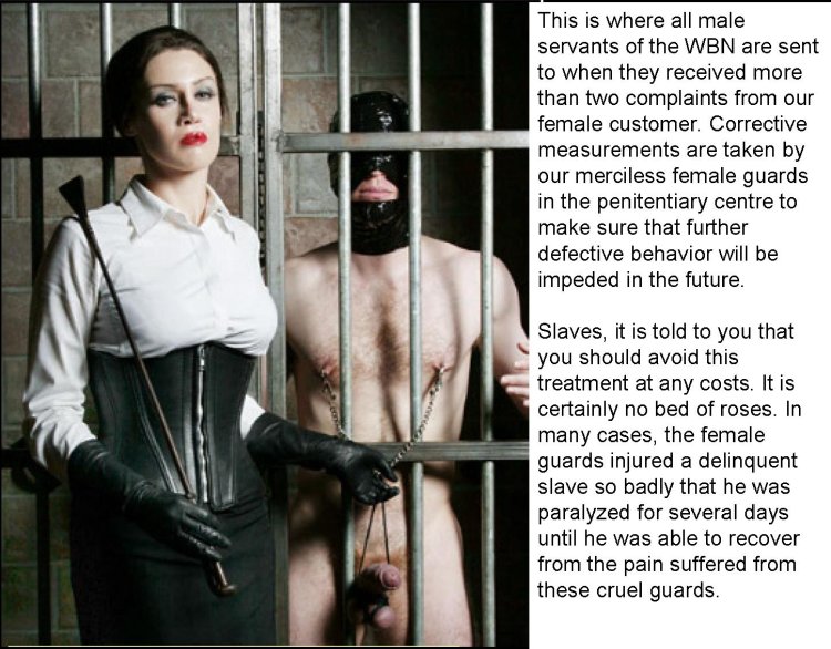 Femdom imprisonment in a cage